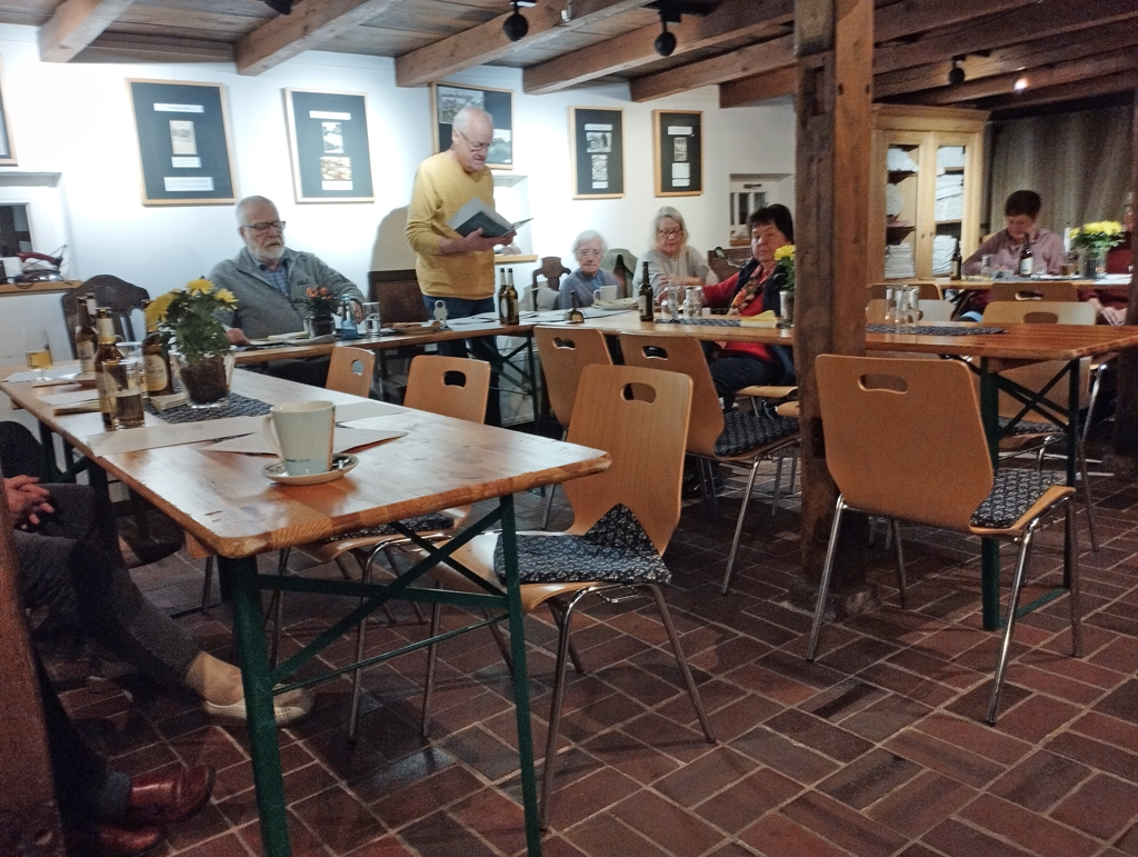 Akteure des plattdeutschen Abends